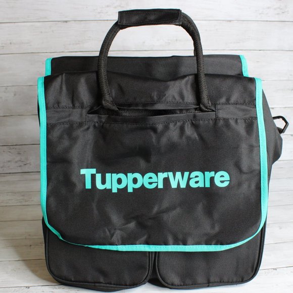 Tupperware Handbags - Tupperware Logo Consultant Tote Duffle Bag